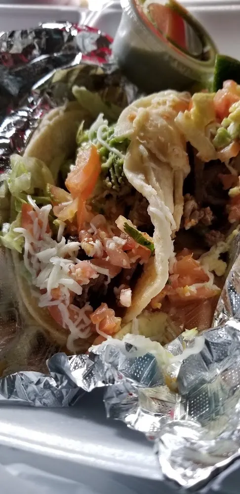 Steak Tacos on Fresh Corn Tortillas